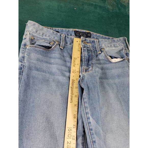Lucky Brand Jeans Size 2 Womens Blue Stretch Medium Wash Mid Rise Lolita Skinny - Picture 9 of 15